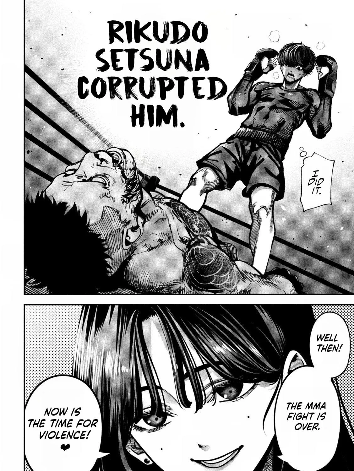 Bouryoku Banzai Chapter 18 page 35 - 