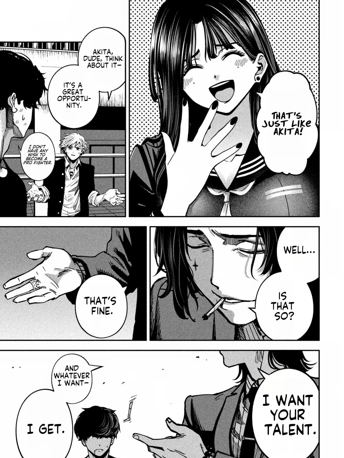 Bouryoku Banzai Chapter 20 page 37 - 