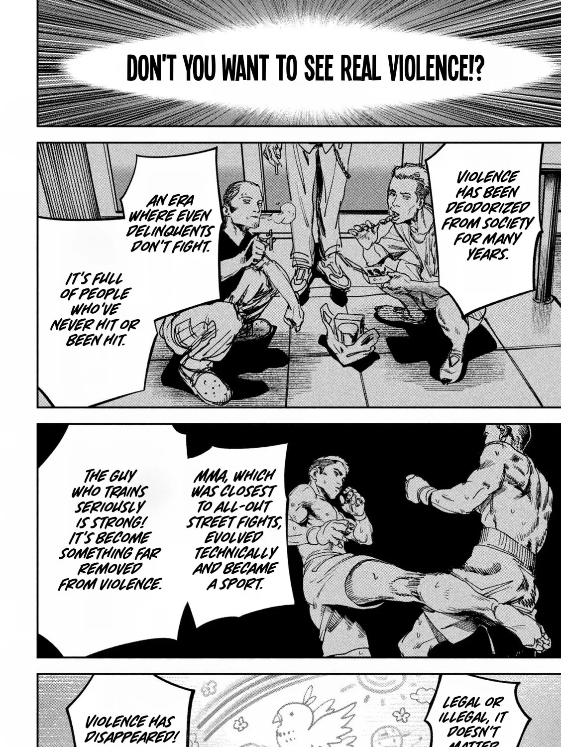 Bouryoku Banzai Chapter 21 page 15 - 