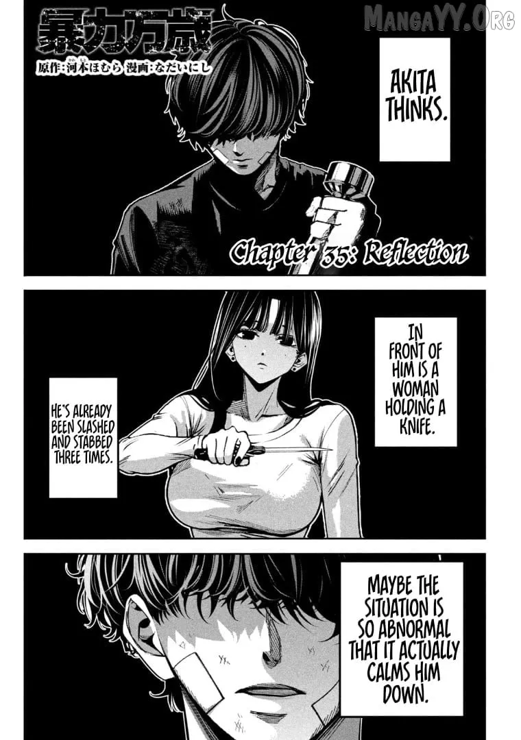 Bouryoku Banzai Chapter 35 page 1 - 