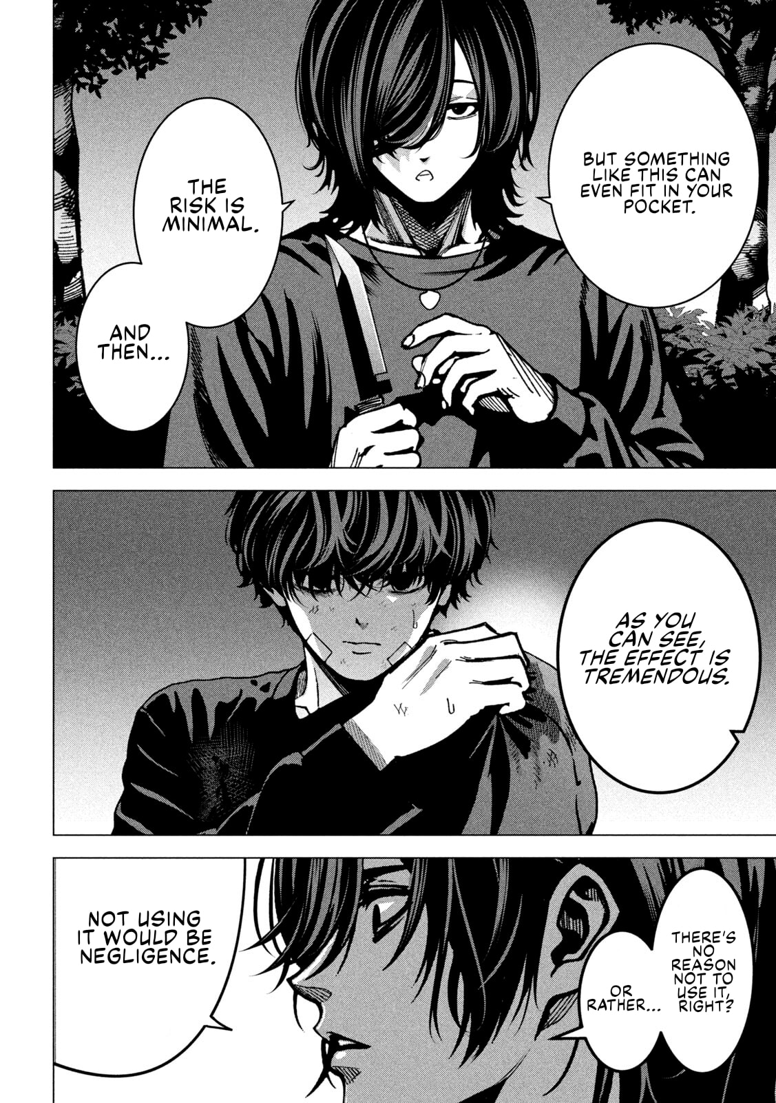 Bouryoku Banzai Chapter 37 page 4 - 