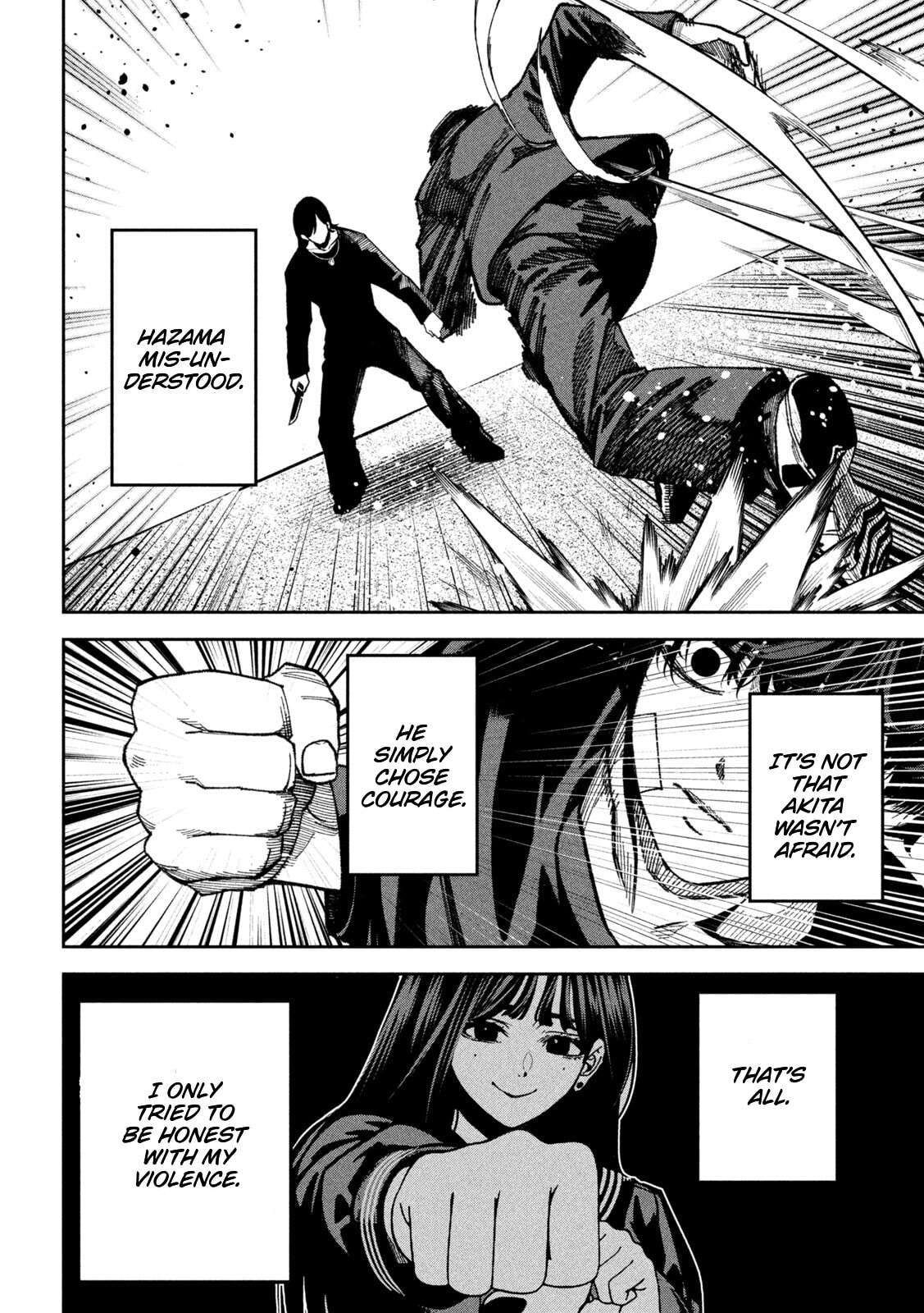 Bouryoku Banzai Chapter 38 page 8 - 