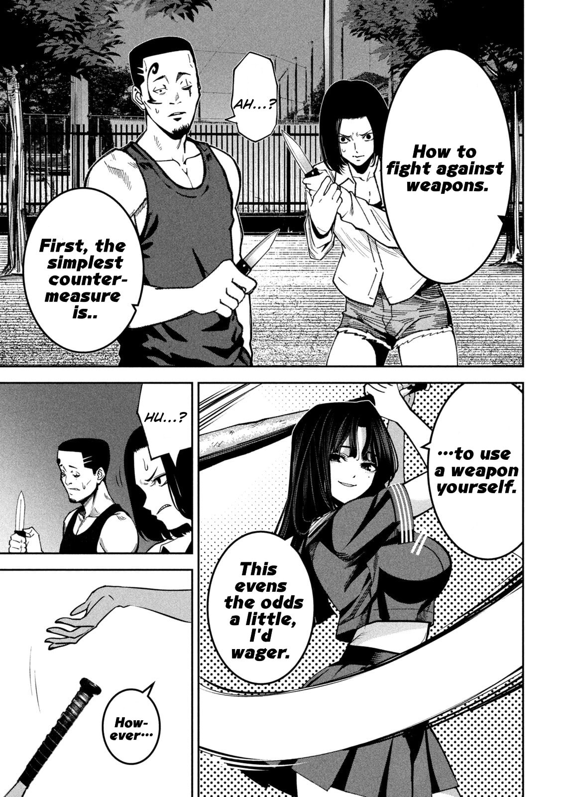 Bouryoku Banzai Chapter 39 page 17 - 