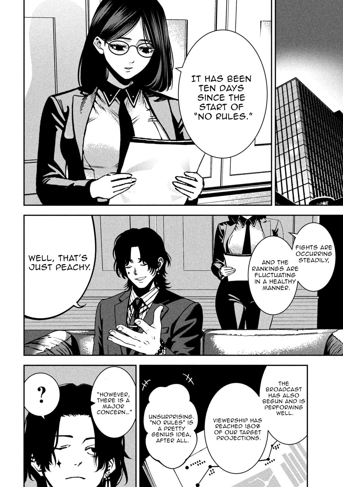 Bouryoku Banzai Chapter 41 page 14 - 