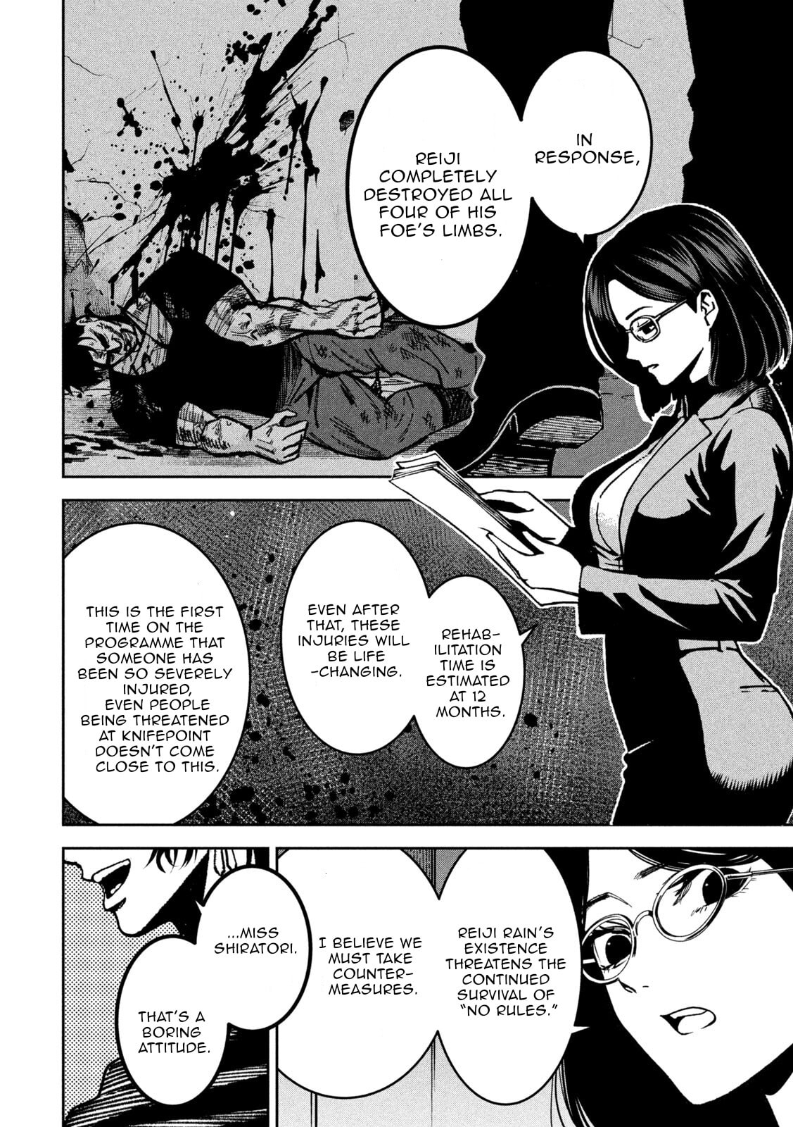 Bouryoku Banzai Chapter 41 page 16 - 