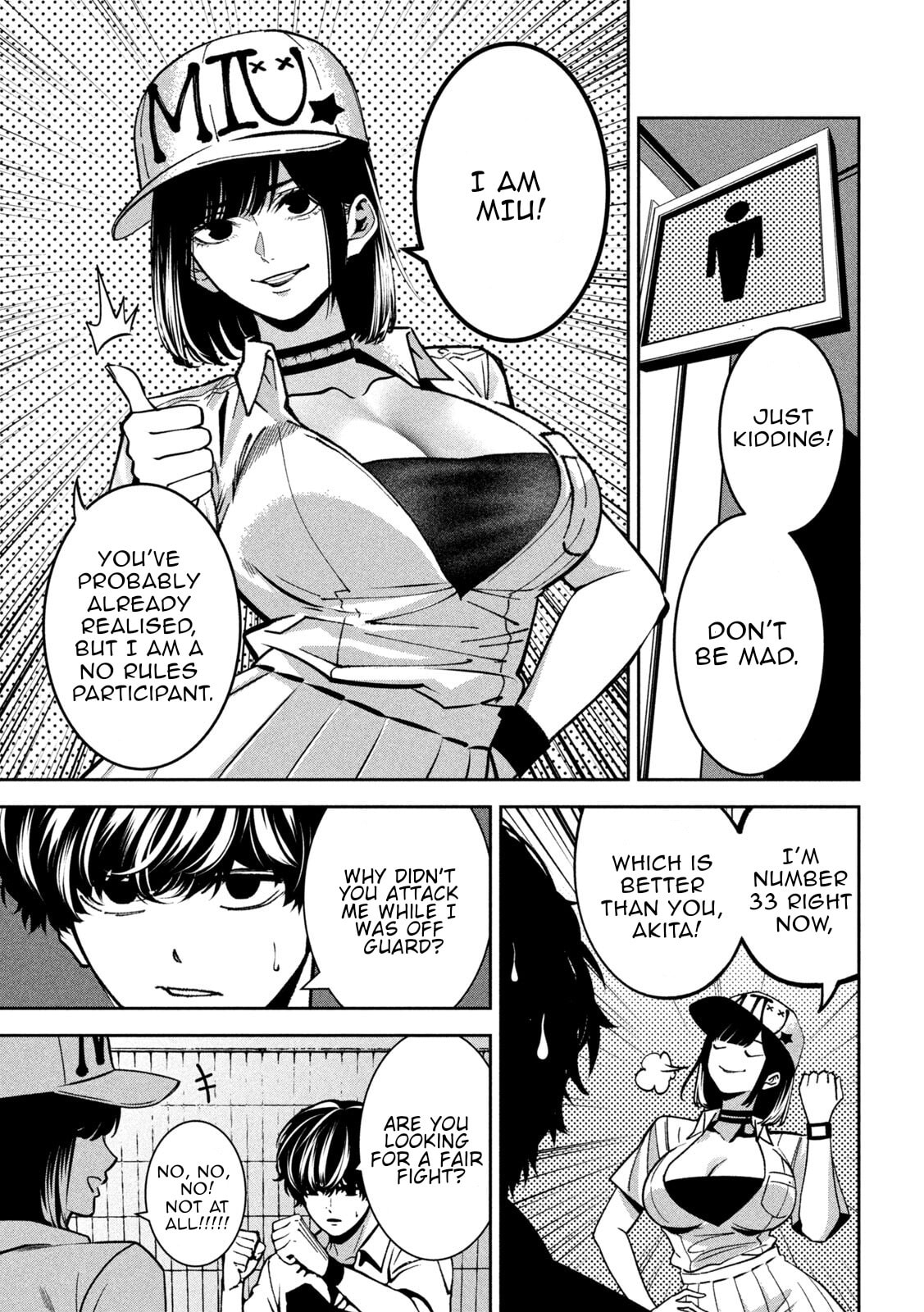 Bouryoku Banzai Chapter 43 page 18 - 