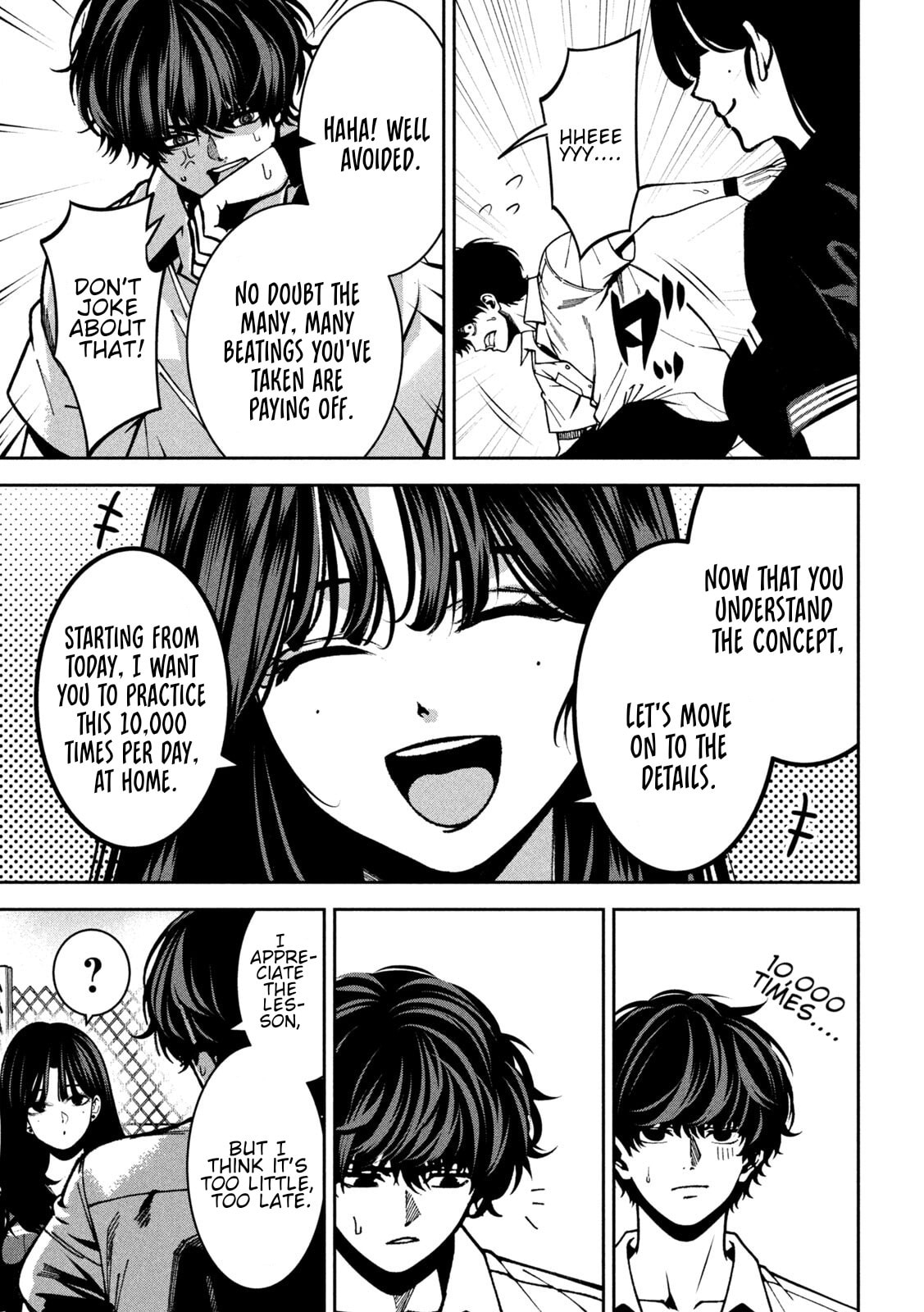 Bouryoku Banzai Chapter 43 page 10 - 