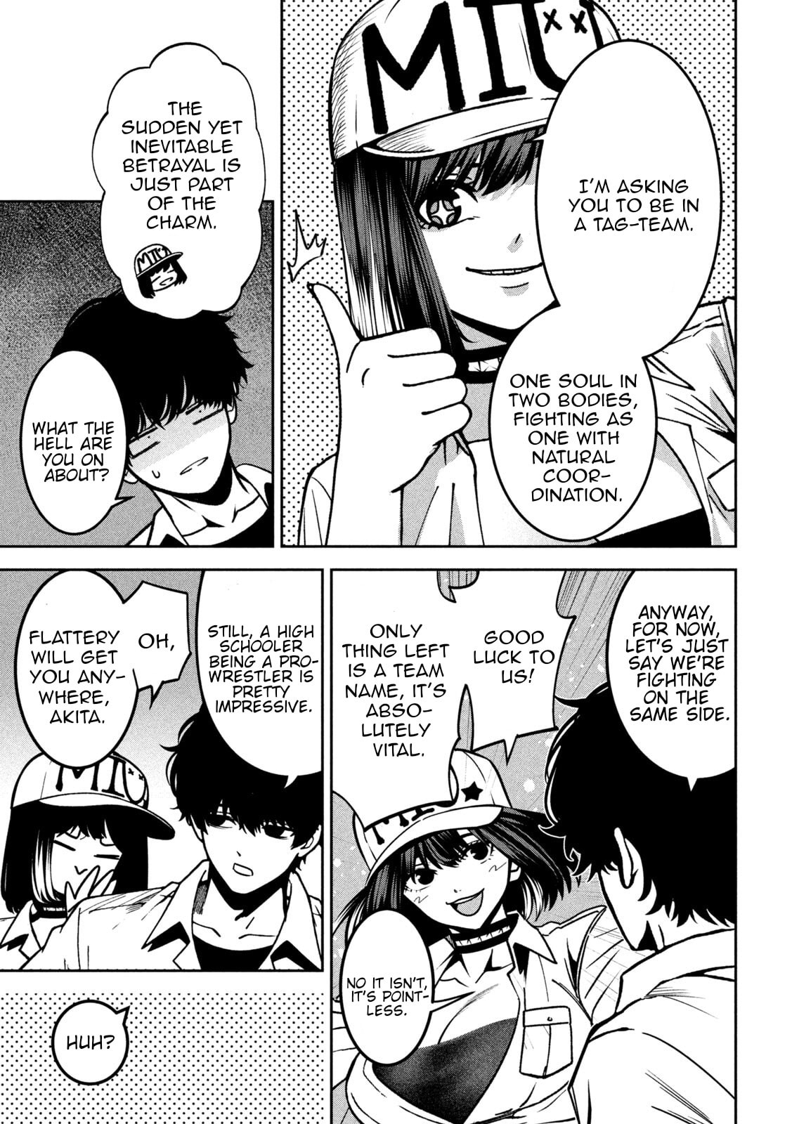 Bouryoku Banzai Chapter 44 page 3 - 