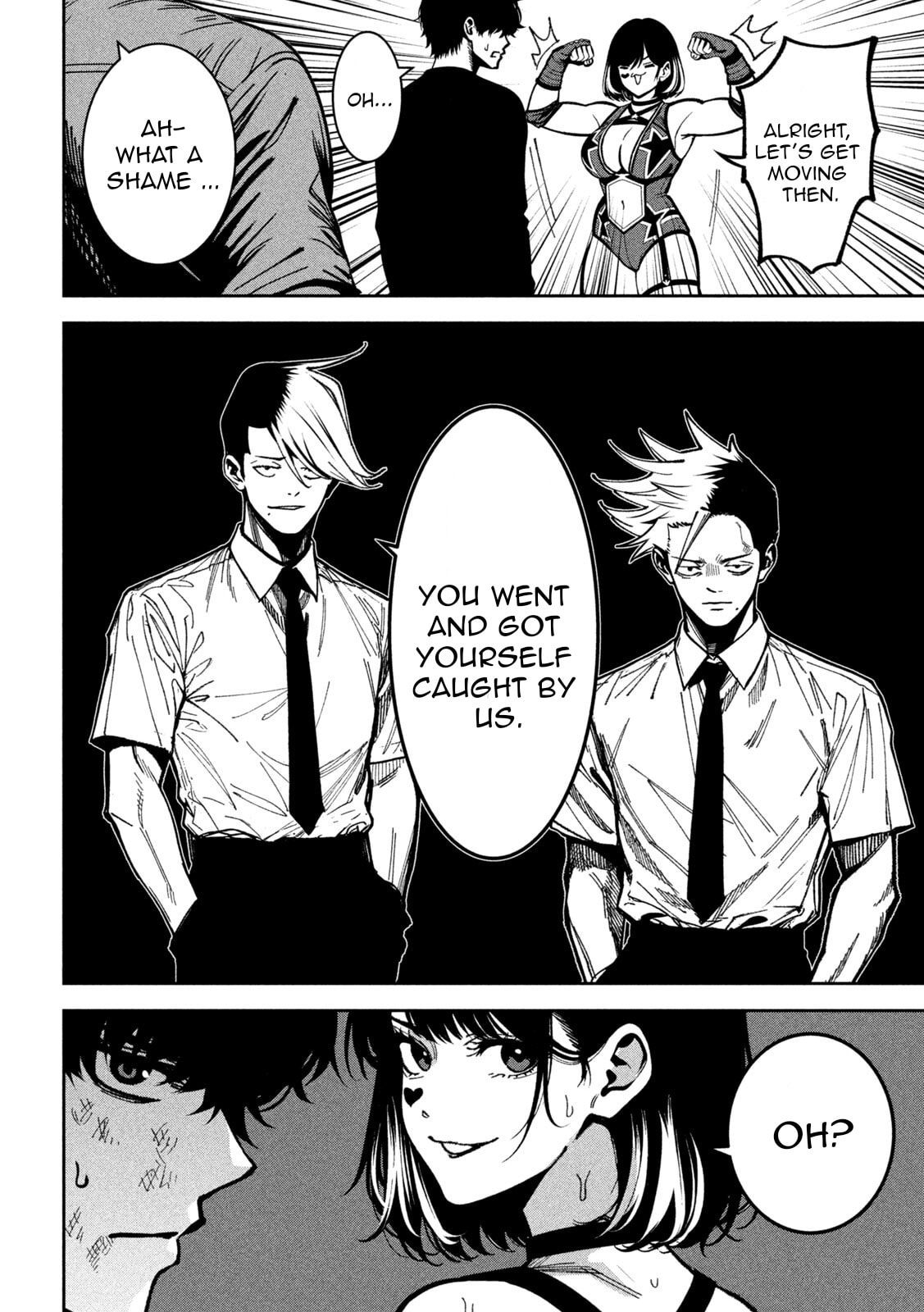 Bouryoku Banzai Chapter 49 page 16 - 
