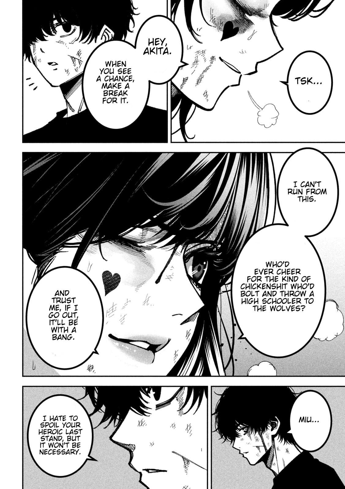 Bouryoku Banzai Chapter 54 page 14 - 