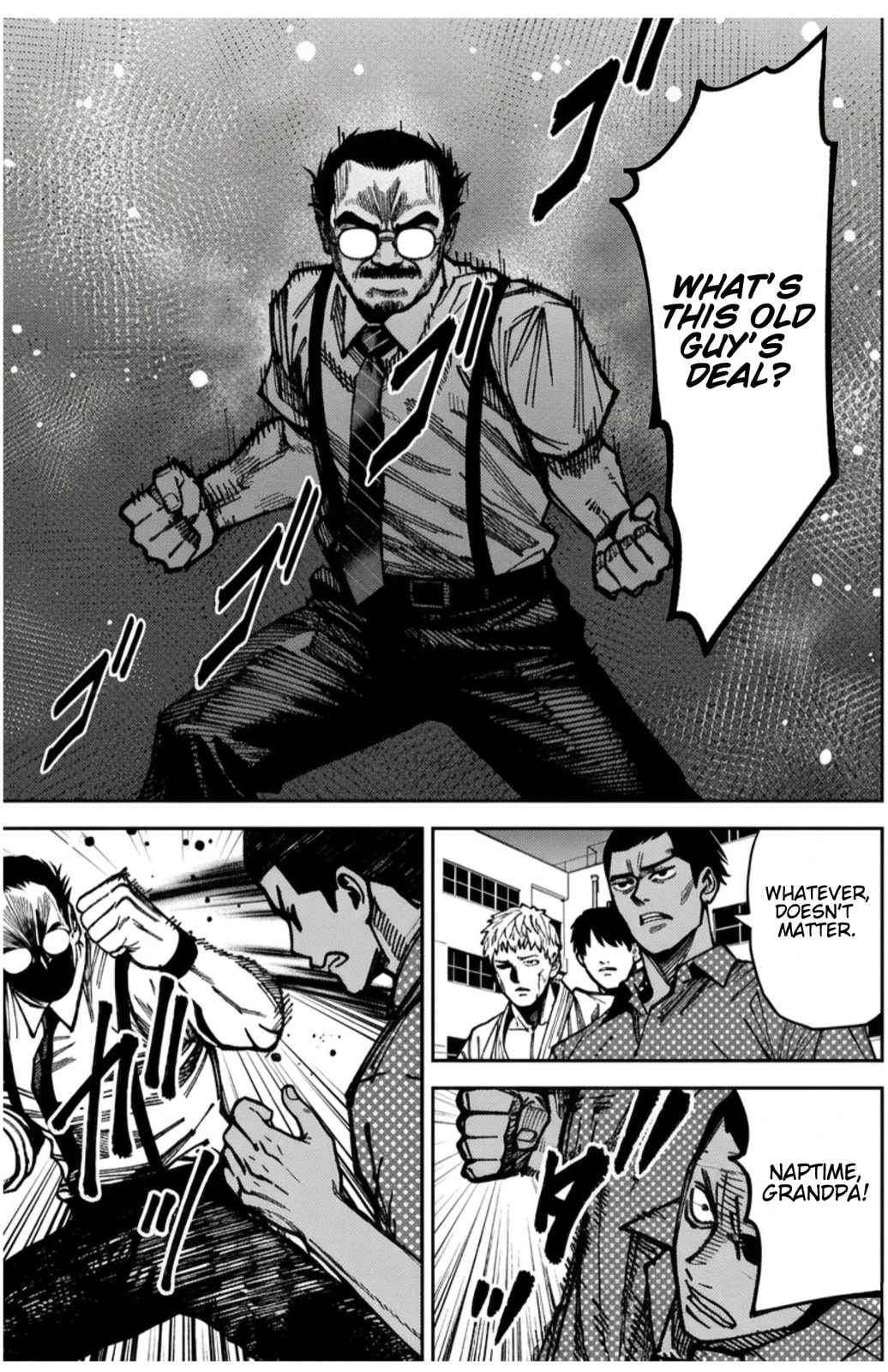 Bouryoku Banzai Chapter 55 page 1 - 