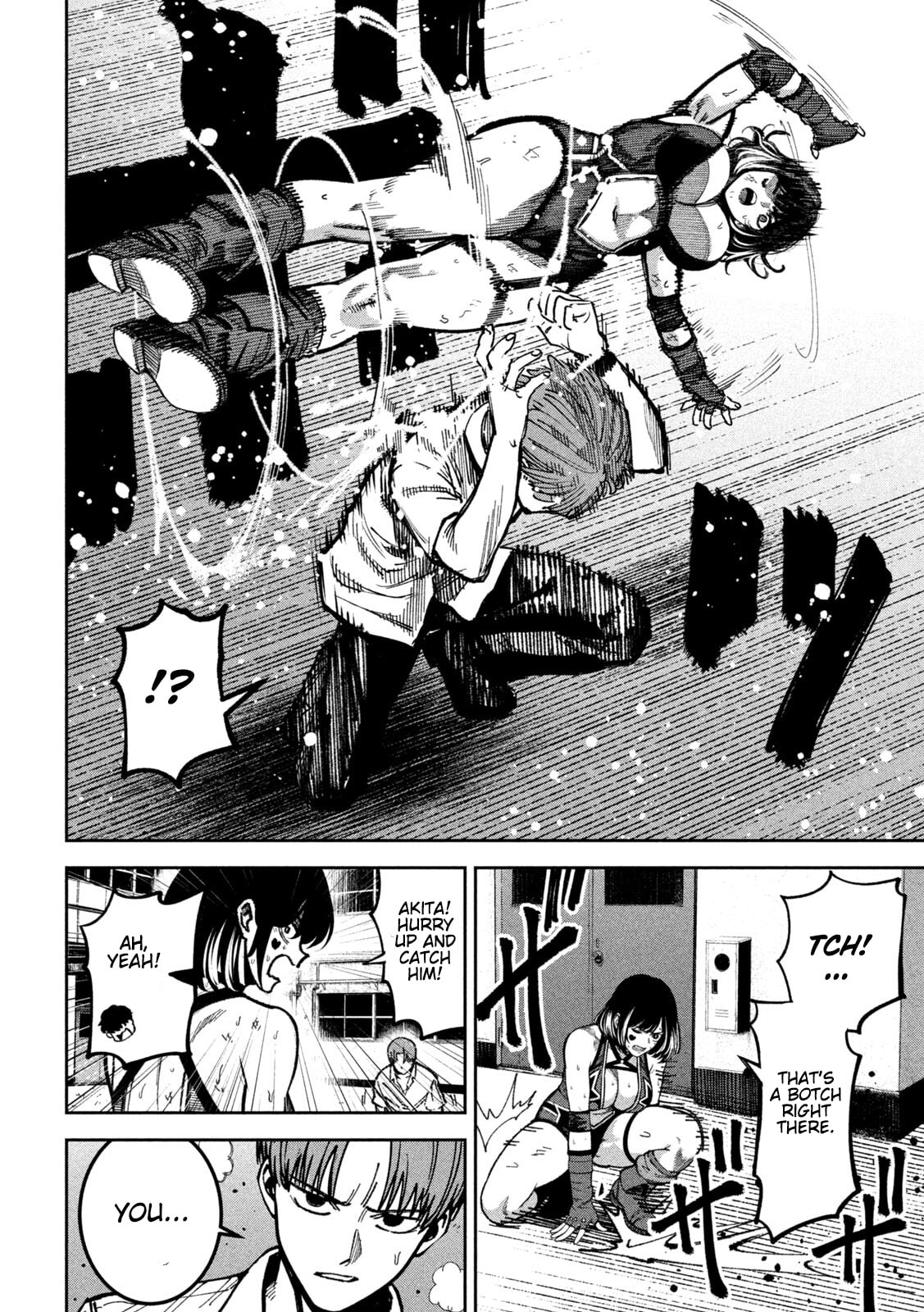 Bouryoku Banzai Chapter 55 page 14 - 