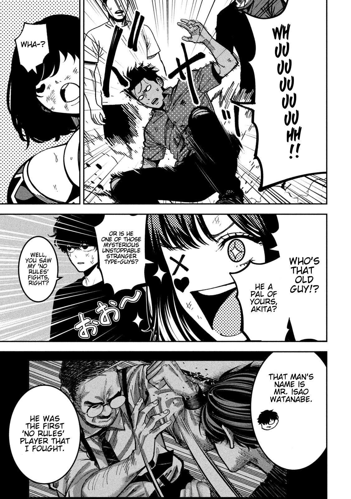 Bouryoku Banzai Chapter 55 page 3 - 