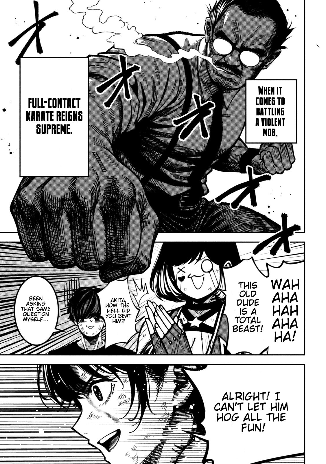 Bouryoku Banzai Chapter 55 page 9 - 