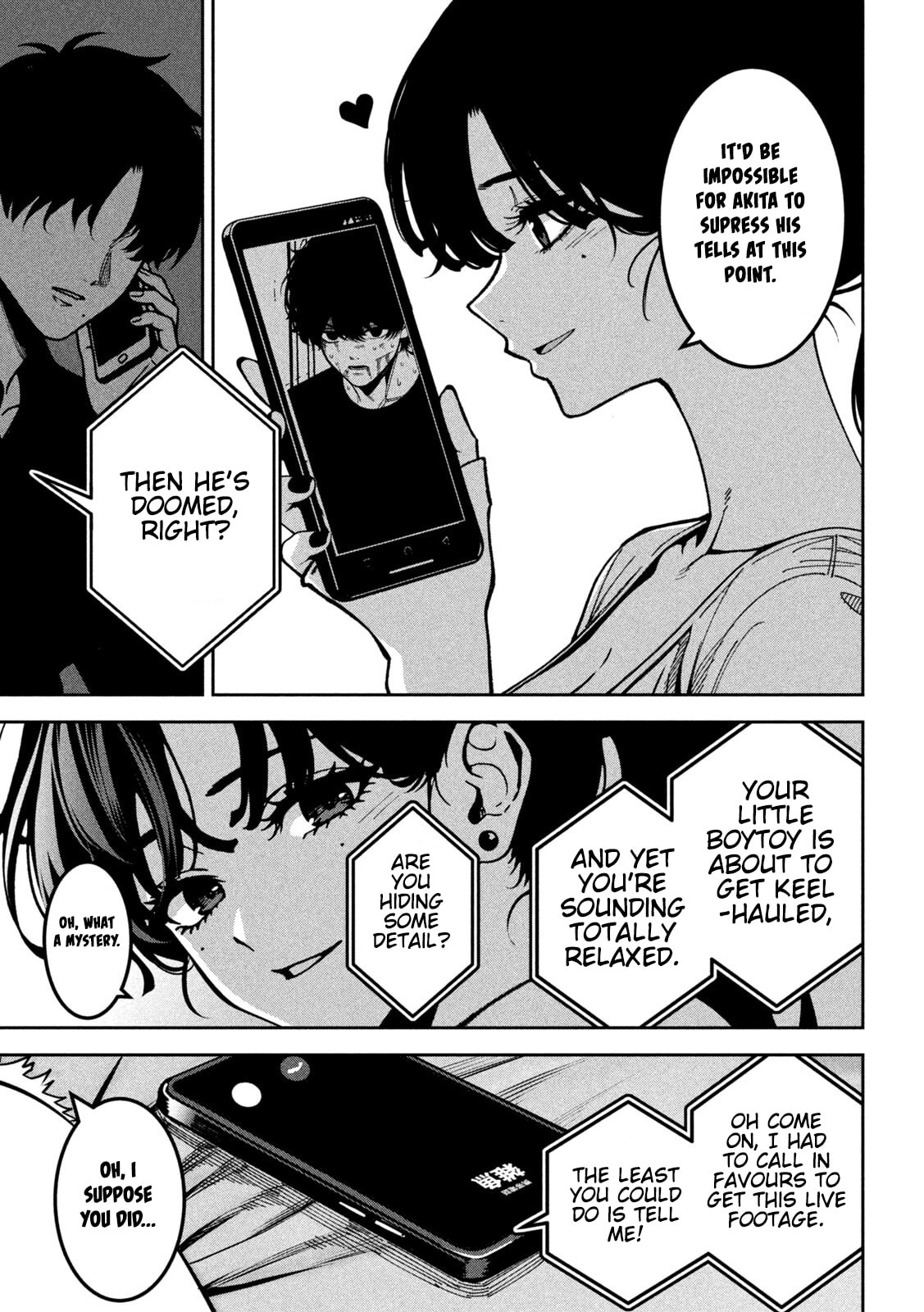 Bouryoku Banzai Chapter 56 page 13 - 