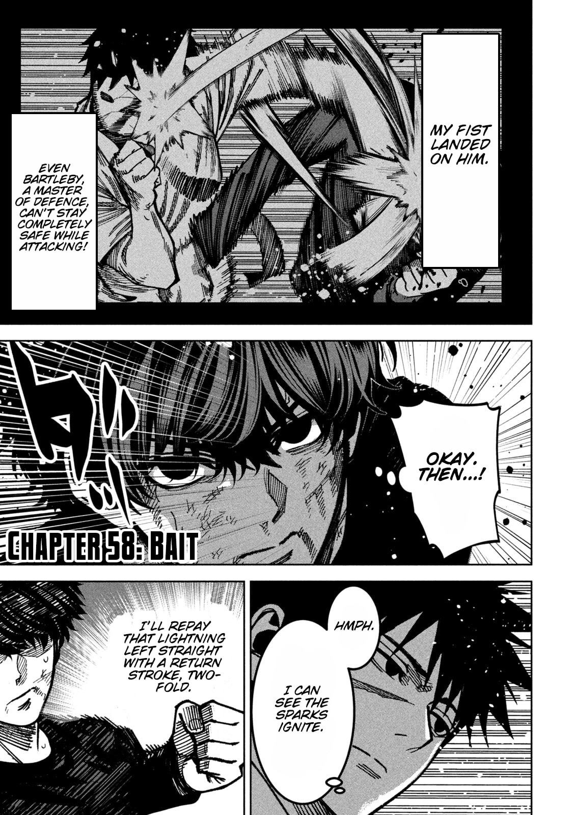 Bouryoku Banzai Chapter 58 page 1 - 