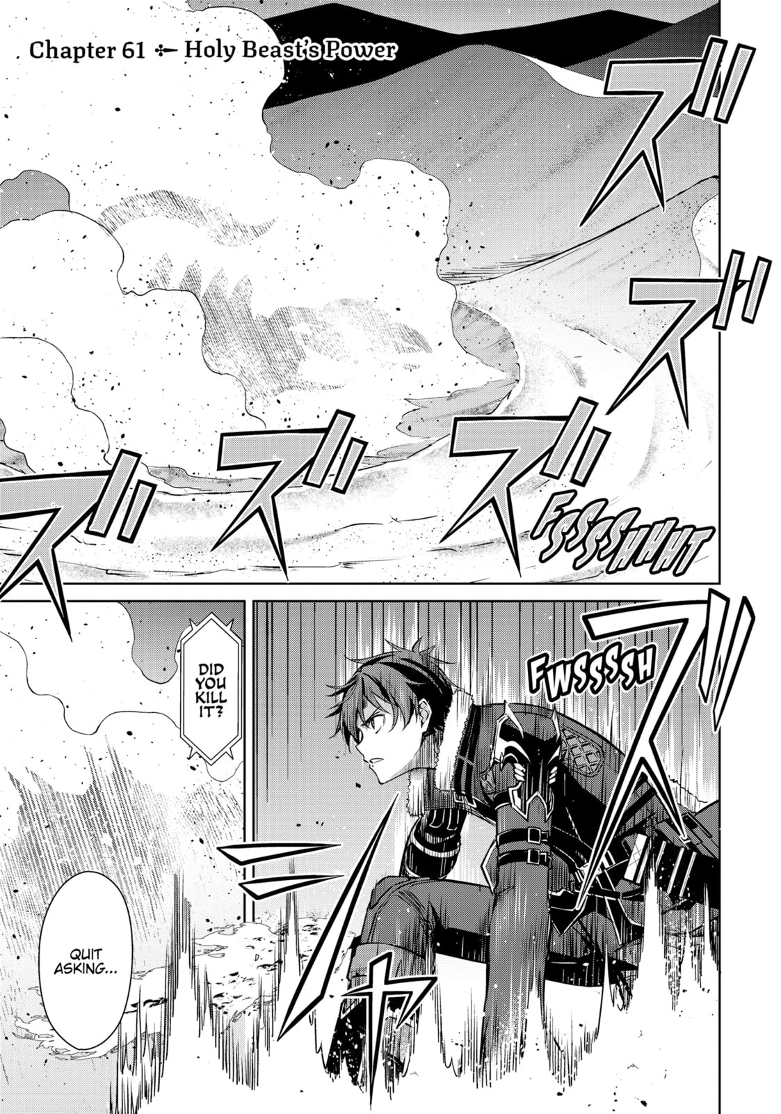 Boushoku no Berserk - Ore dake Level to Iu Gainen wo Toppa shite Saikyou Chapter 61 page 1 - 
