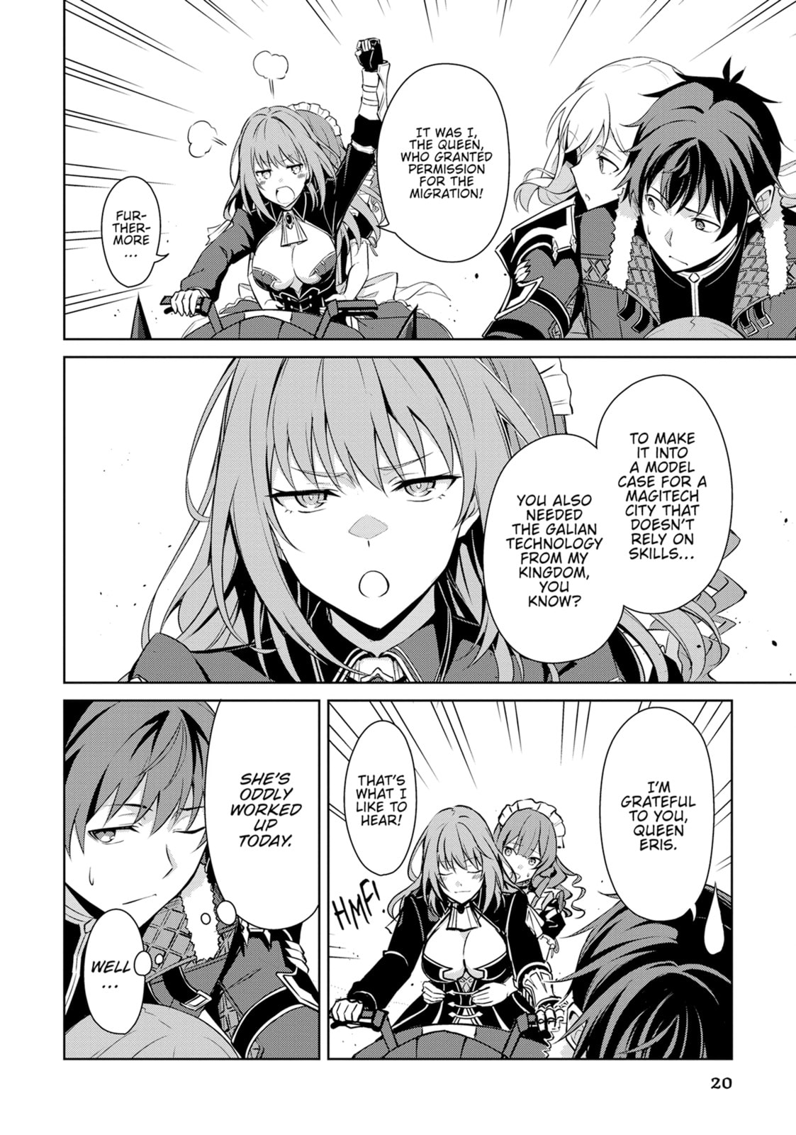 Boushoku no Berserk - Ore dake Level to Iu Gainen wo Toppa shite Saikyou Chapter 66 page 21 - 