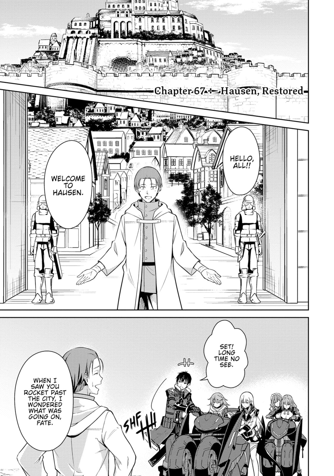 Boushoku no Berserk - Ore dake Level to Iu Gainen wo Toppa shite Saikyou Chapter 67 page 1 - 