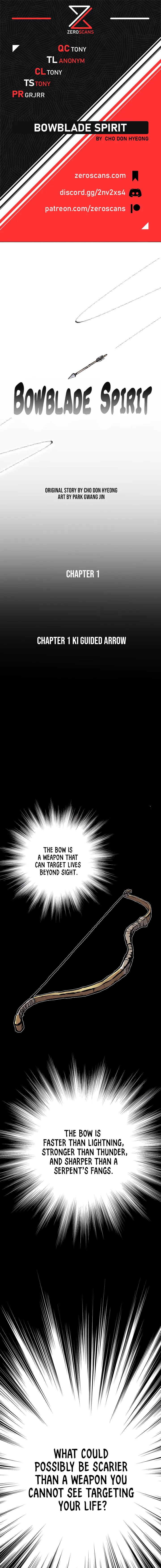 Bowblade Spirit Chapter 1 page 1 - 