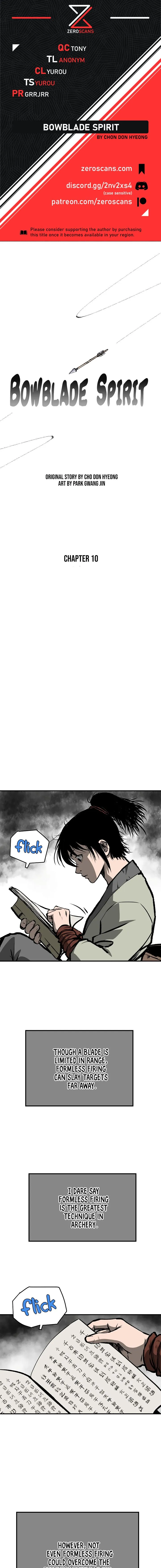 Bowblade Spirit Chapter 10 page 1 - 