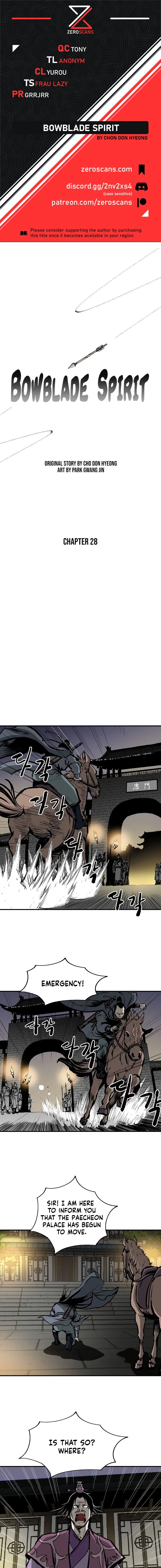 Bowblade Spirit Chapter 28 page 1 - 