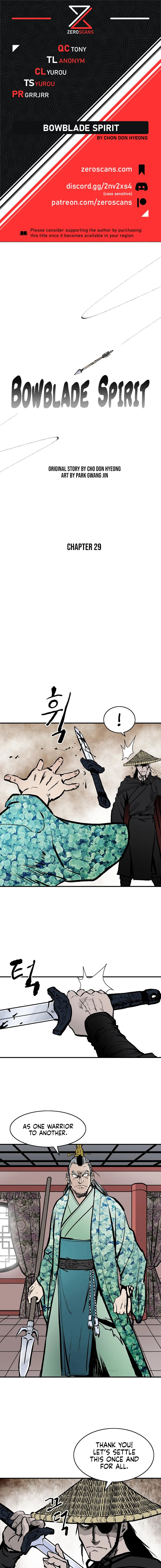 Bowblade Spirit Chapter 29 page 1 - 