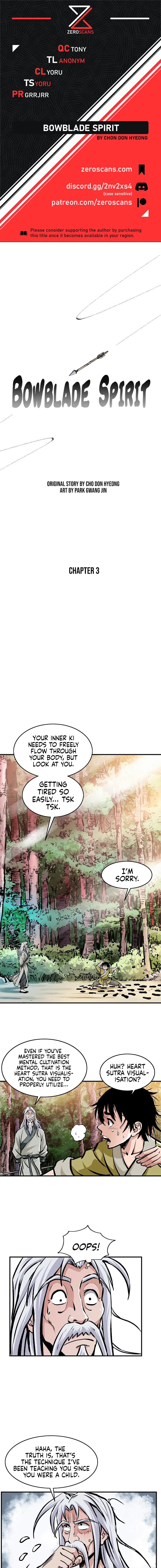 Bowblade Spirit Chapter 3 page 1 - 