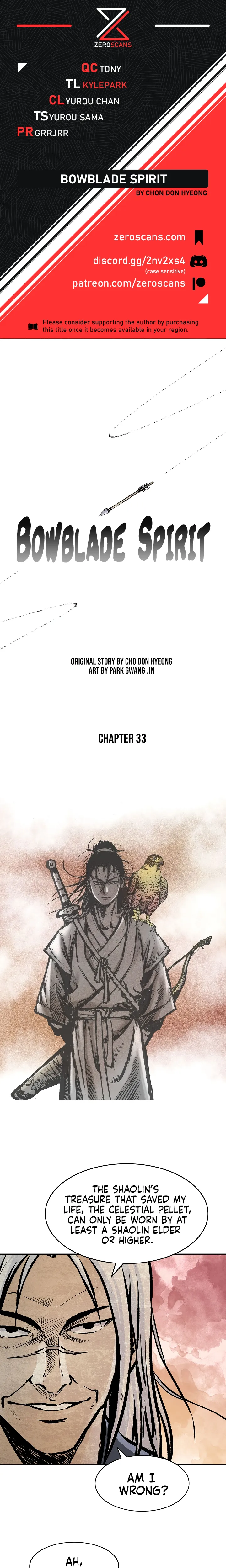 Bowblade Spirit Chapter 33 page 1 - 
