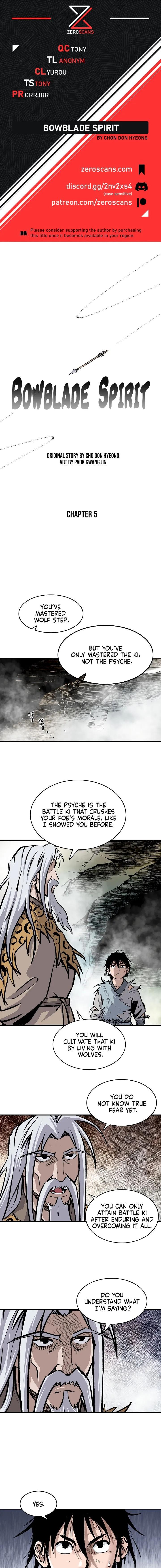 Bowblade Spirit Chapter 5 page 1 - 