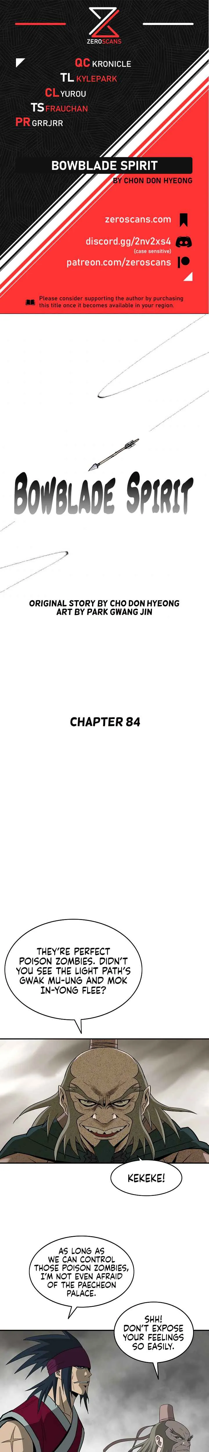 Bowblade Spirit Chapter 84 page 1 - 