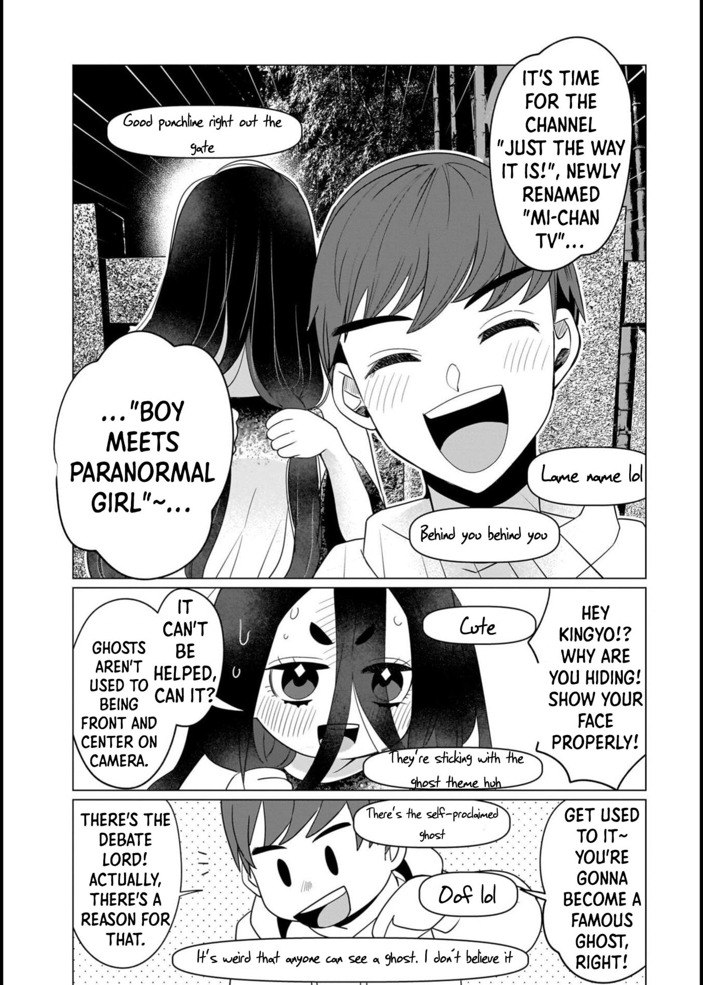 Boy Meets Shinrei Girl Chapter 3 page 5 - 