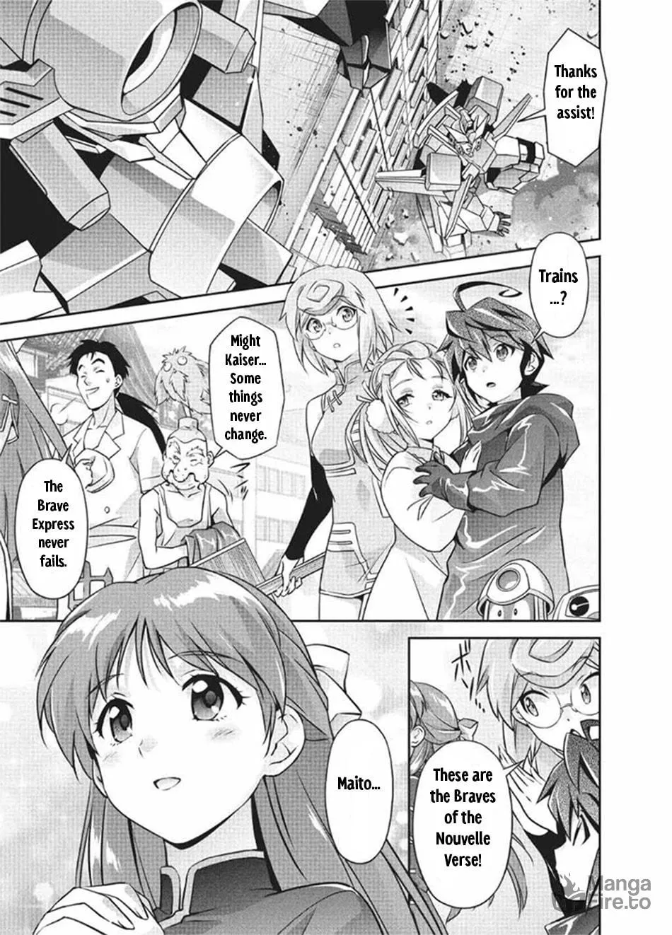 Brave Universe Sworgrader Chapter 11 page 3 - 