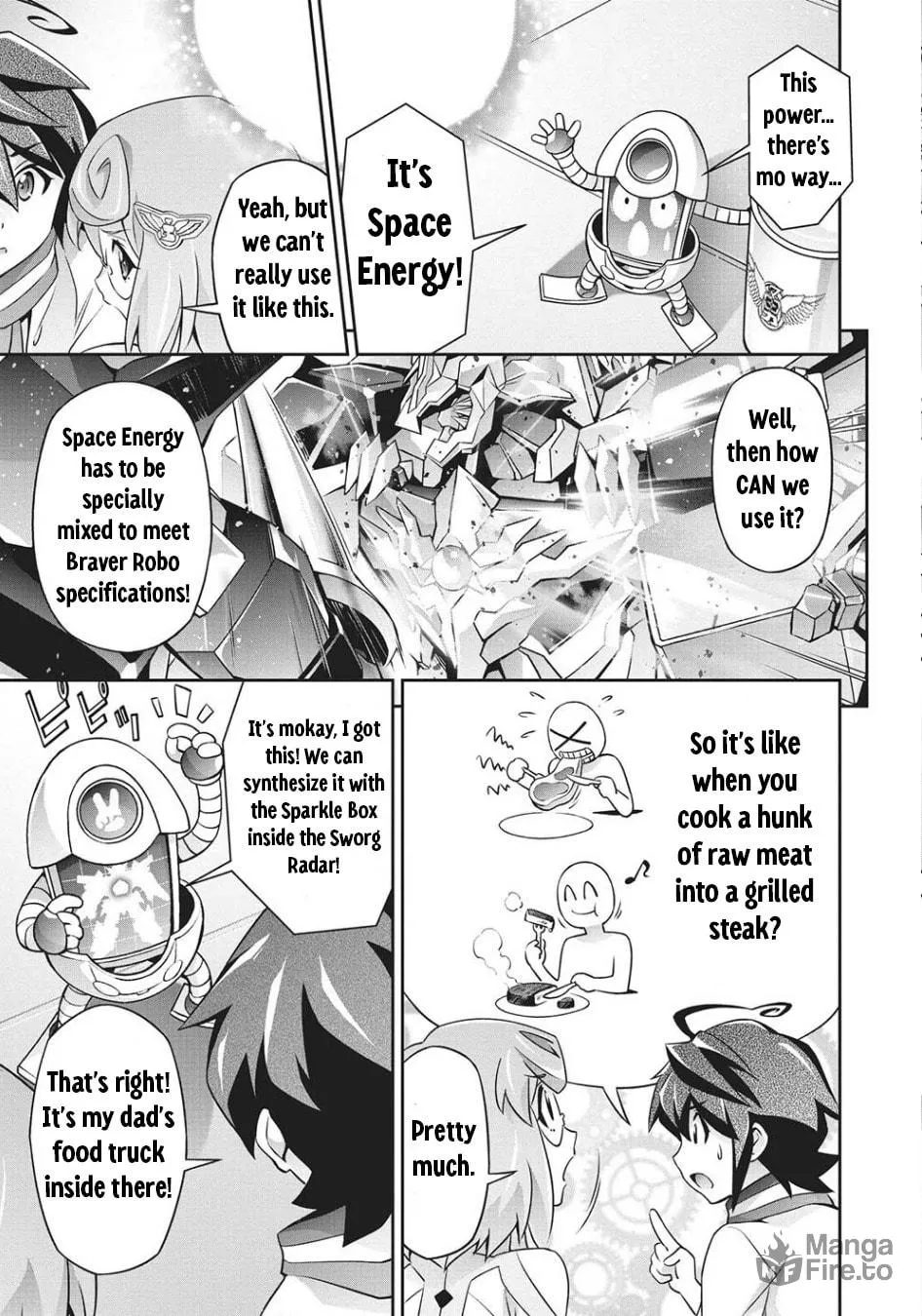Brave Universe Sworgrader Chapter 3 page 9 - 