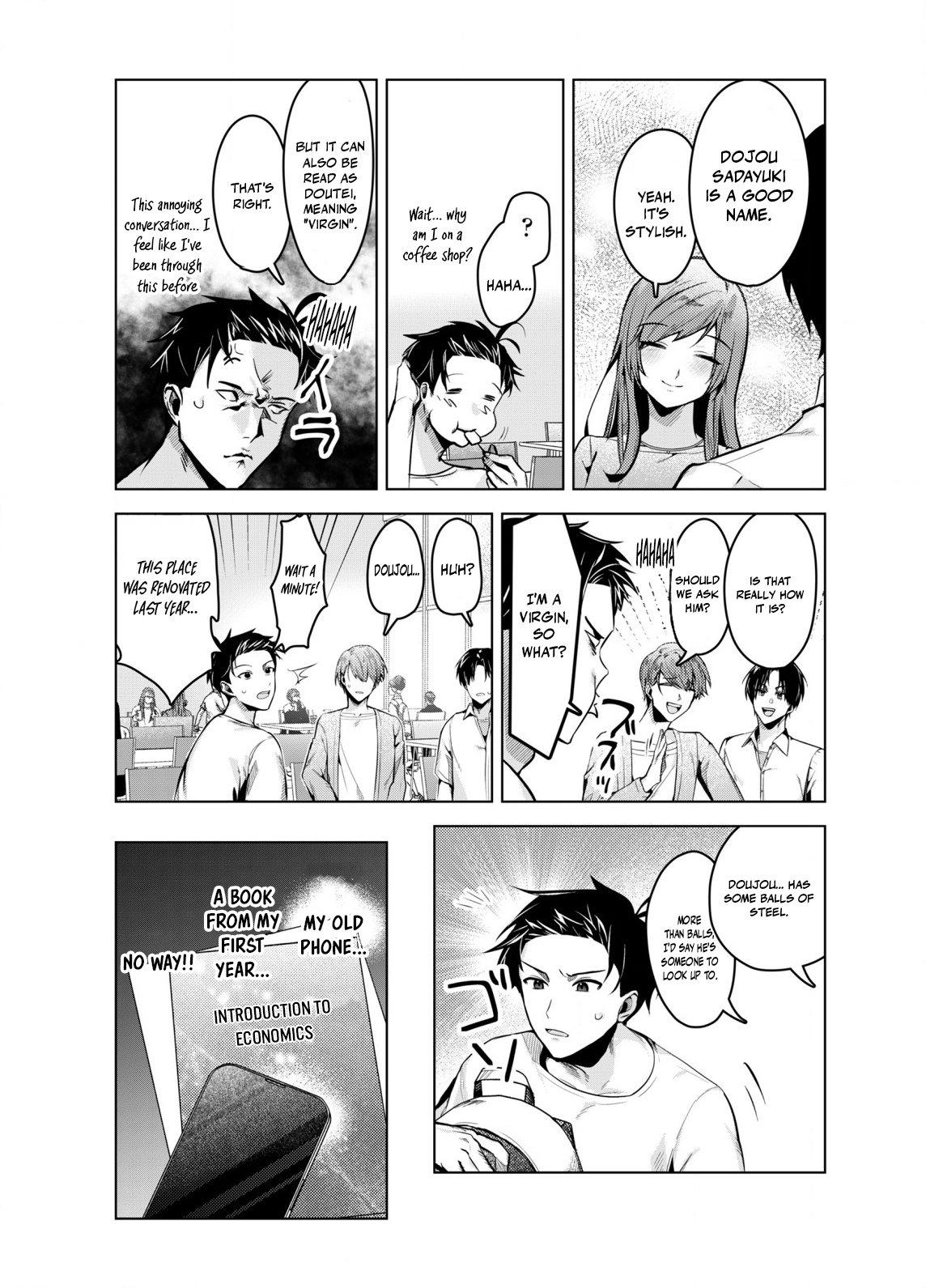 BSS RETRY～Ano ko to yareru made daigaku jidai wo yarinaosu ～ Chapter 1 page 36 - 