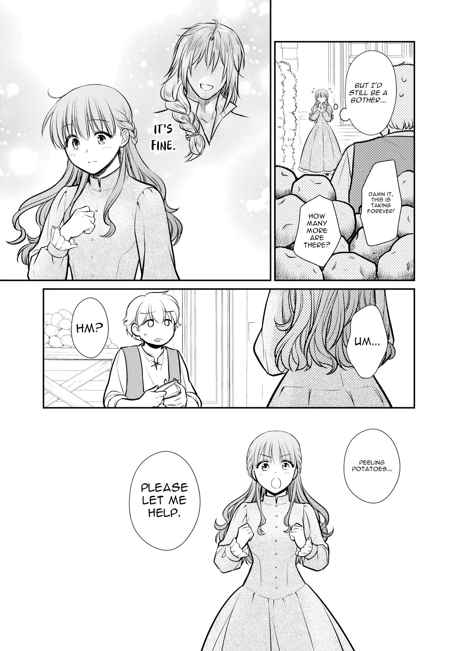 Buaisou na Henkyou Haku-sama ga, Konna Kikoushida Nante Kiitemasen de Shita. Chapter 1 page 34 - 