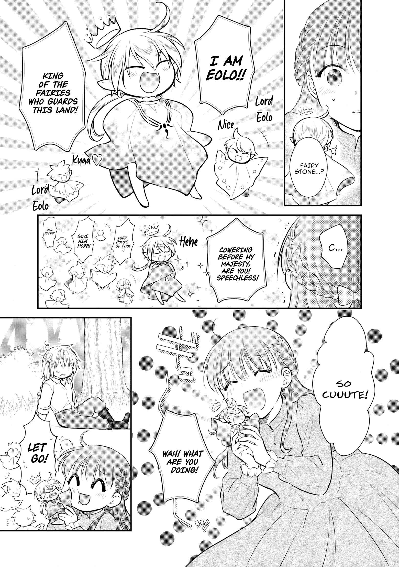Buaisou na Henkyou Haku-sama ga, Konna Kikoushida Nante Kiitemasen de Shita. Chapter 3 page 2 - 