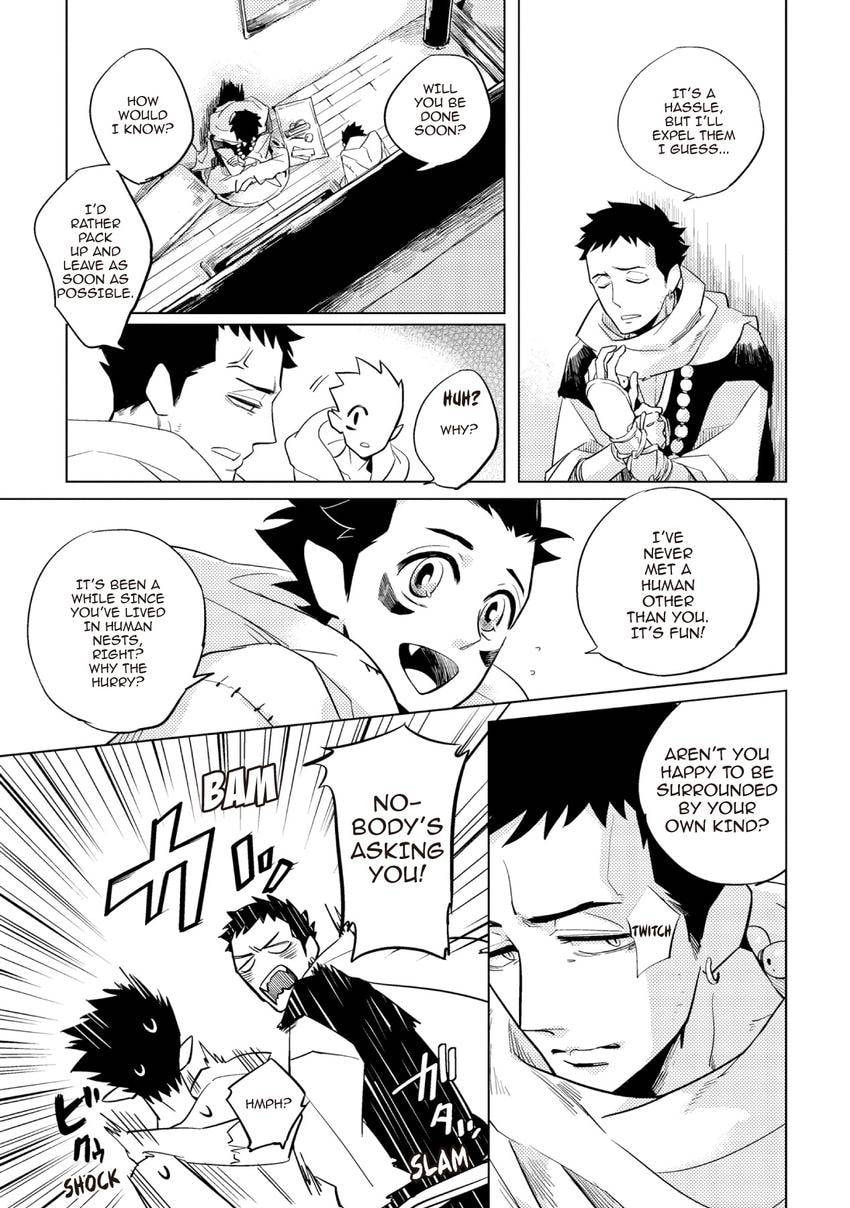 Buddhist priest & spider Chapter 0.2 page 13 - 