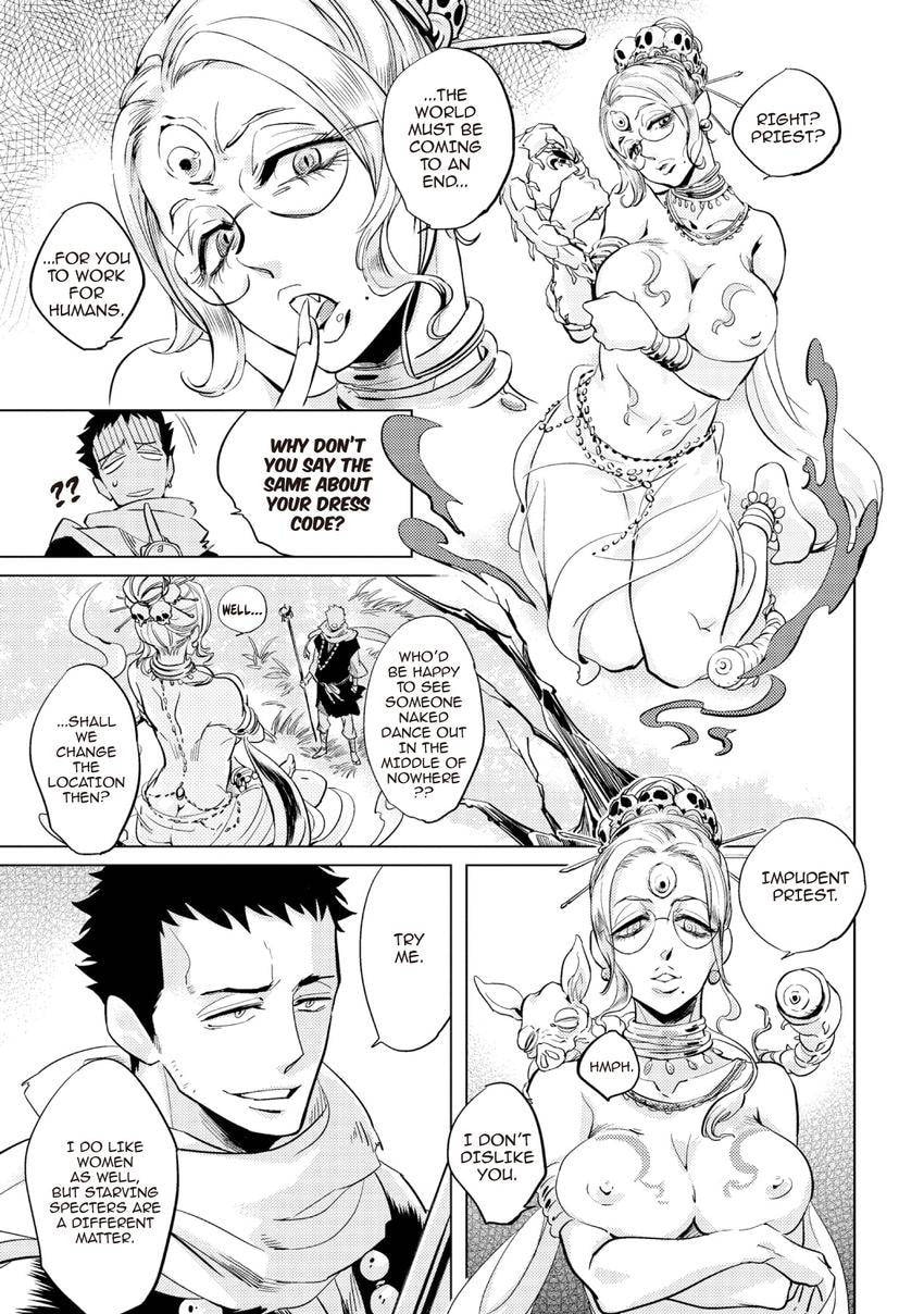 Buddhist priest & spider Chapter 0.2 page 19 - 