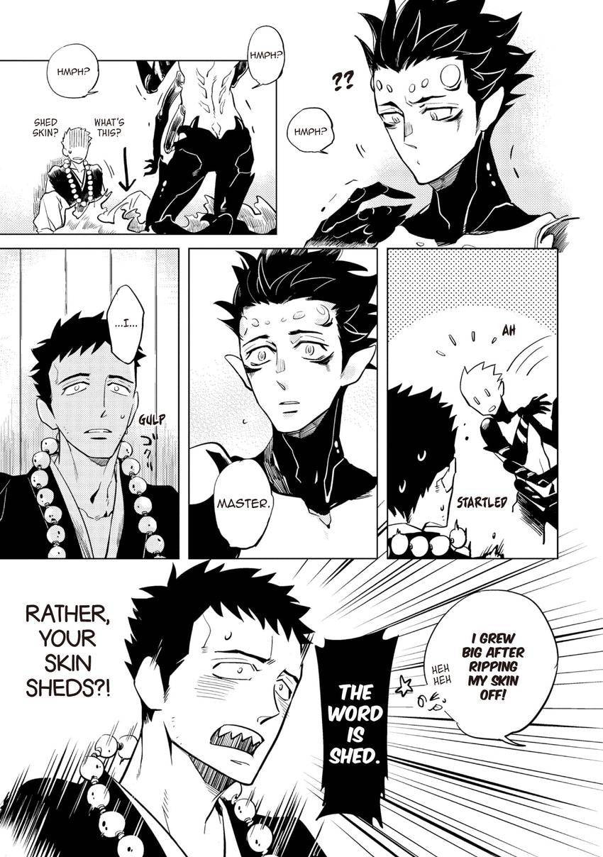 Buddhist priest & spider Chapter 0.2 page 33 - 