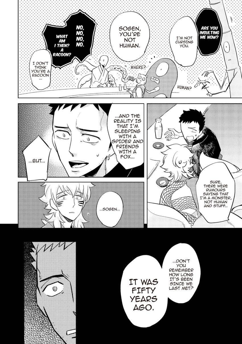 Buddhist priest & spider Chapter 0.3 page 28 - 