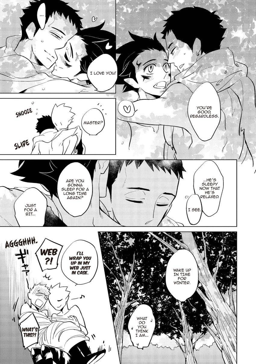 Buddhist priest & spider Chapter 0.4 page 25 - 