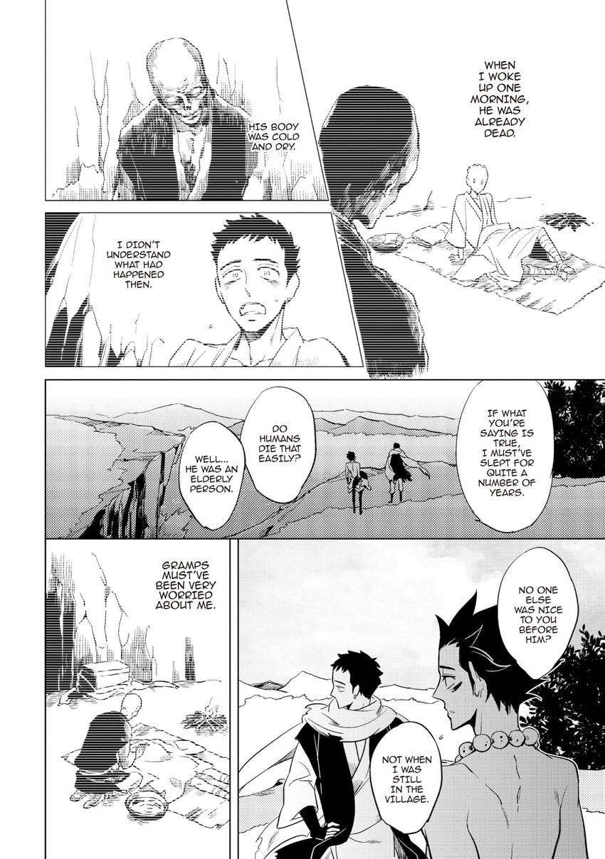 Buddhist priest & spider Chapter 0.4 page 28 - 