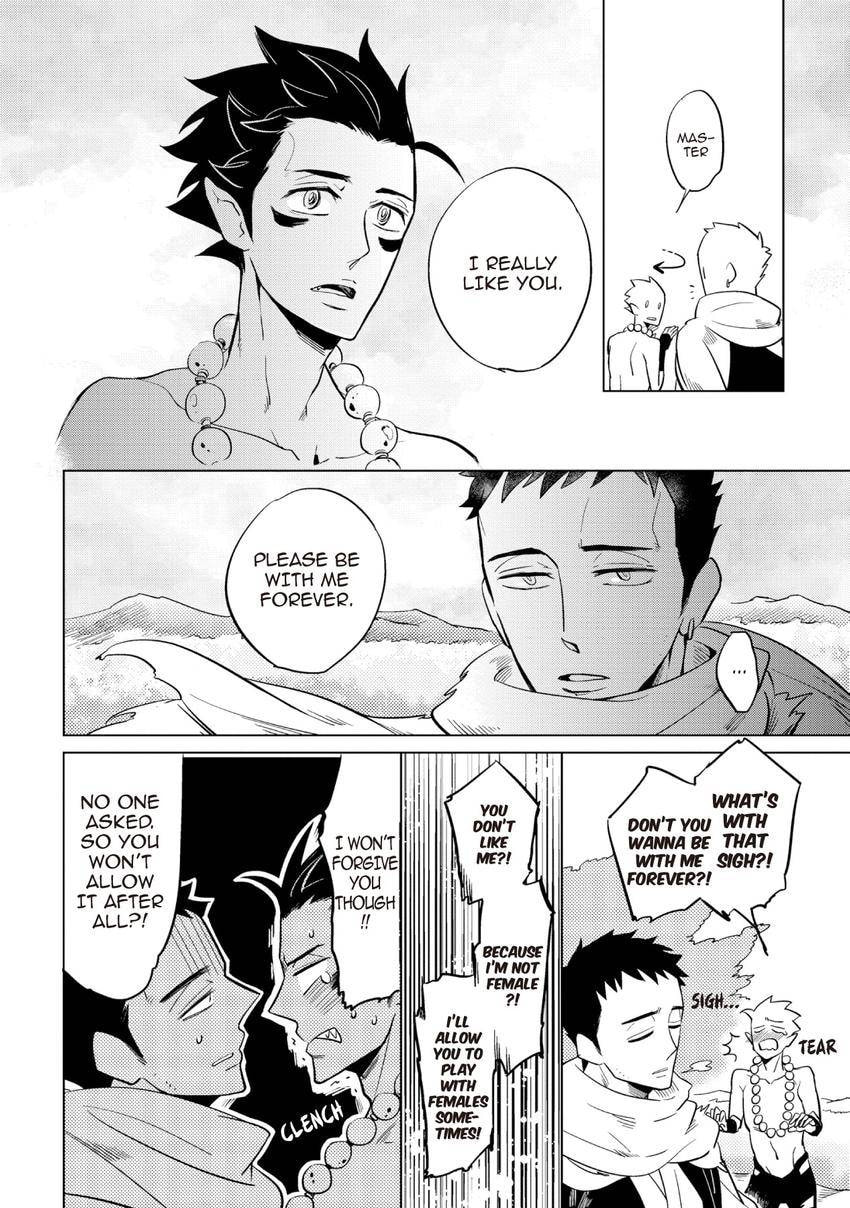 Buddhist priest & spider Chapter 0.4 page 30 - 