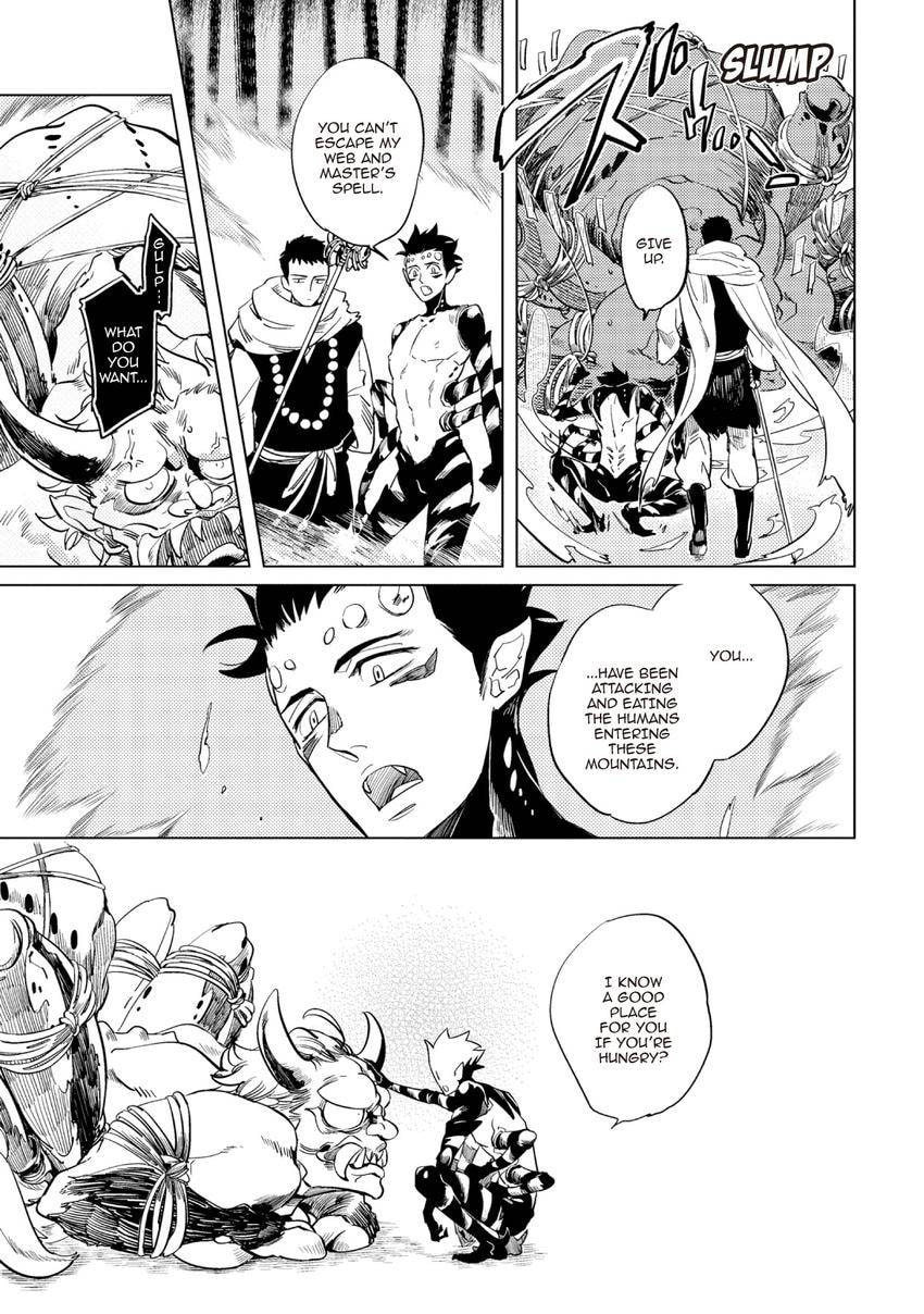 Buddhist priest & spider Chapter 0.5 page 5 - 