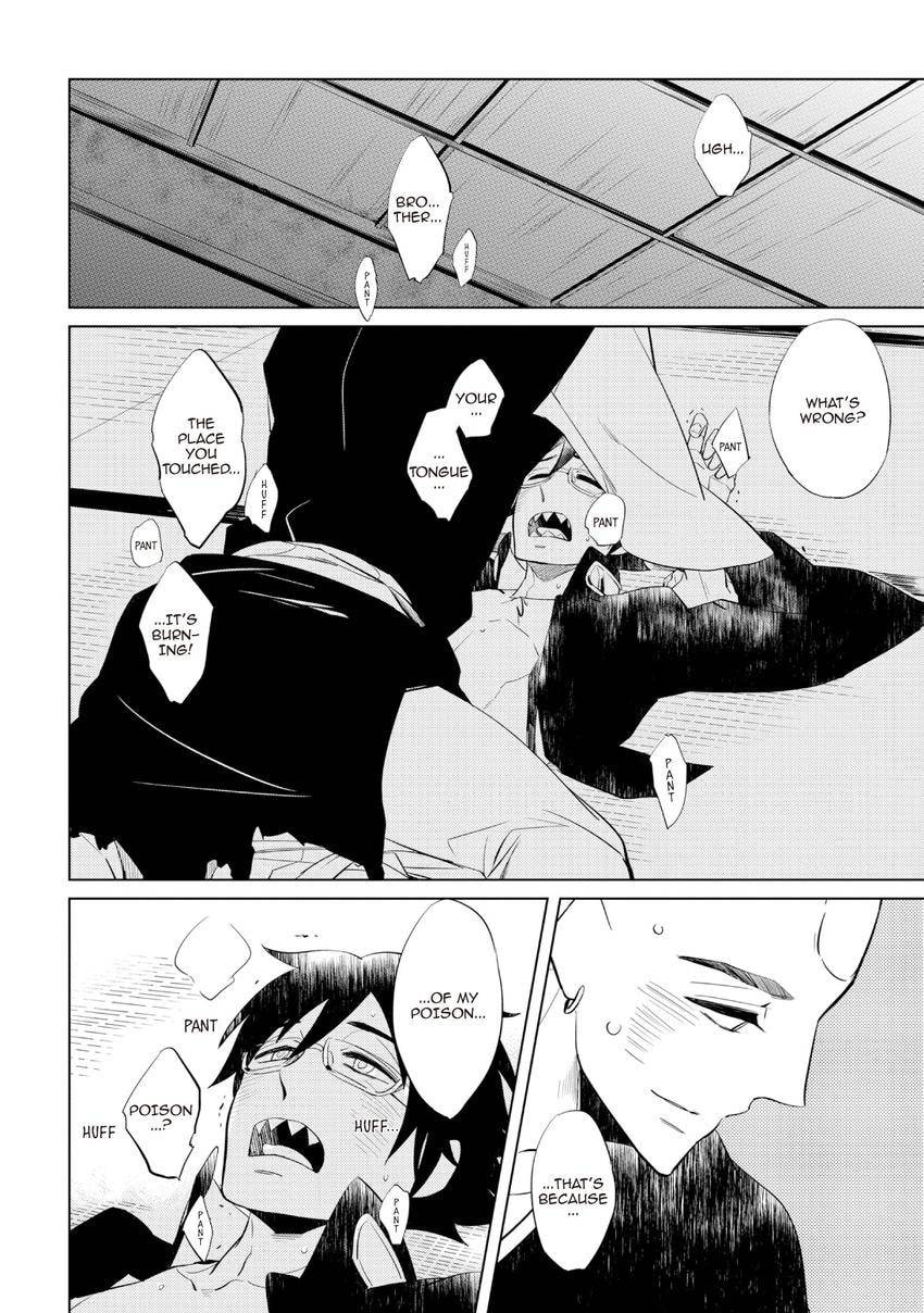 Buddhist priest & spider Chapter 0.7 page 36 - 