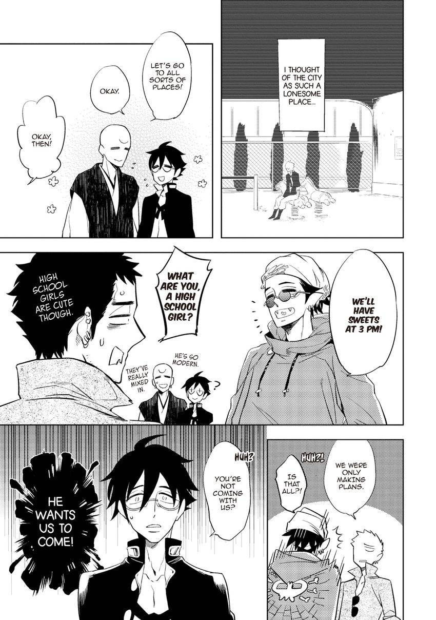 Buddhist priest & spider Chapter 0.8 page 5 - 