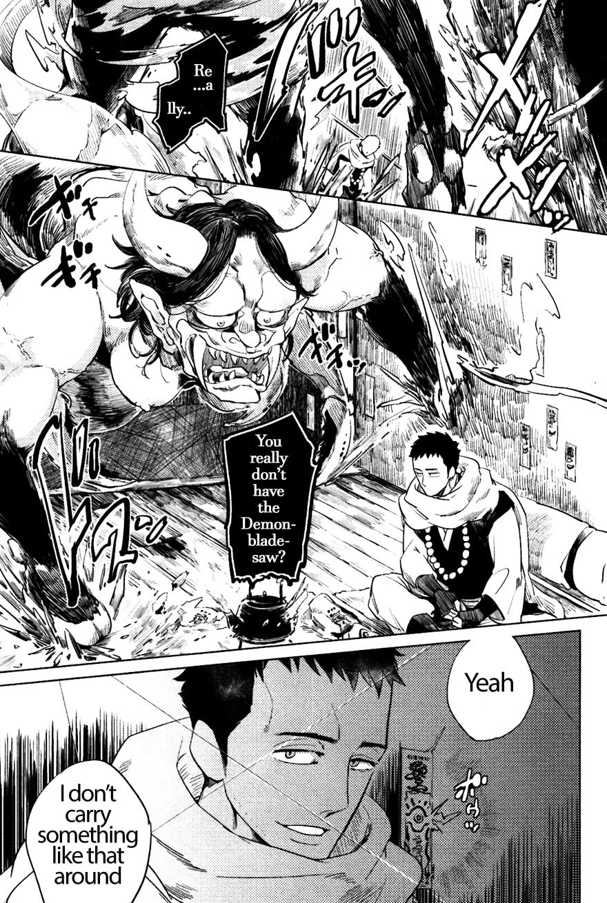 Buddhist priest & spider Chapter 4 page 36 - 