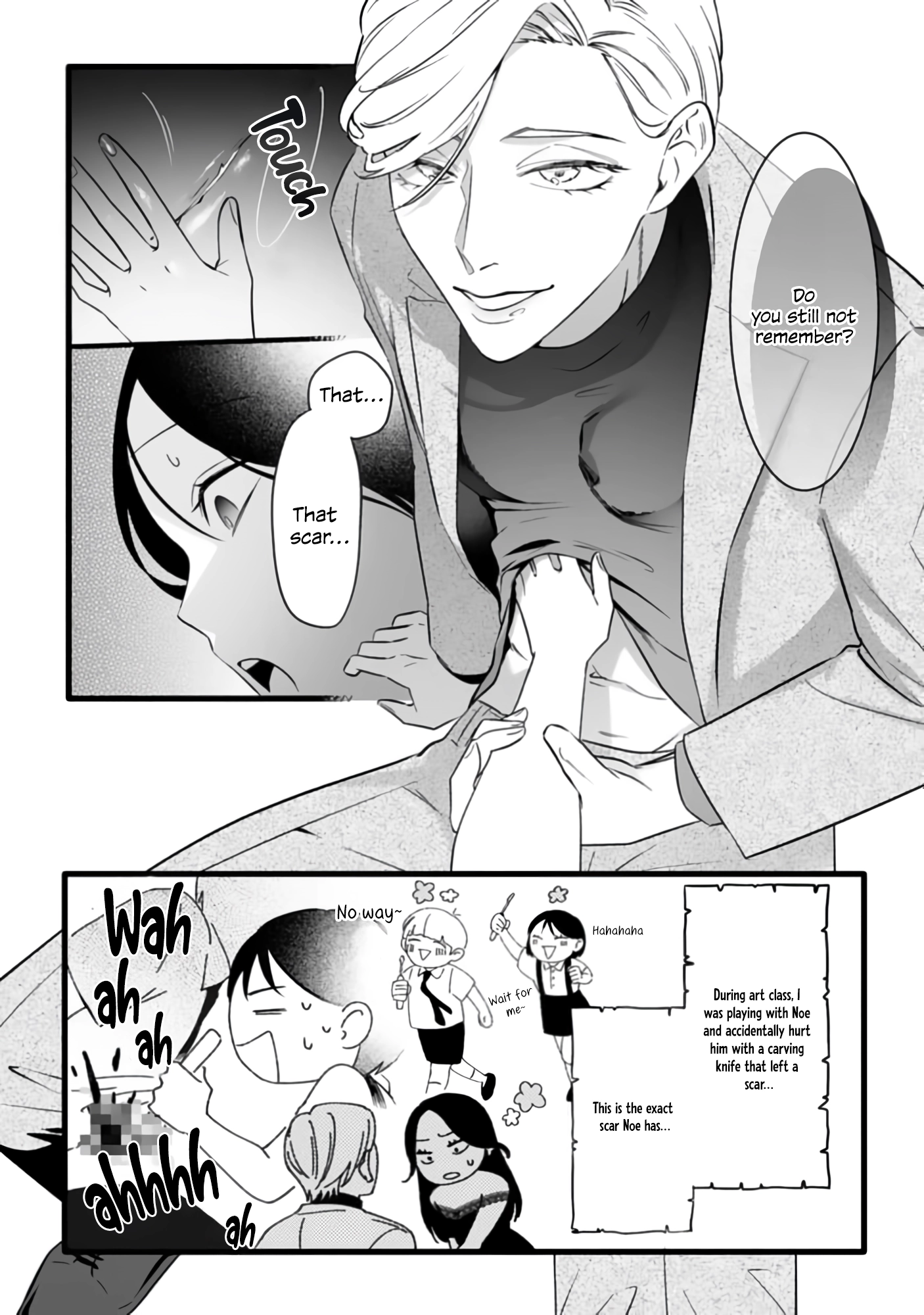 Bully me, Yayo-chan. A perverted salaryman in heat all year round and his platonic love Chapter 1 page 19 - 