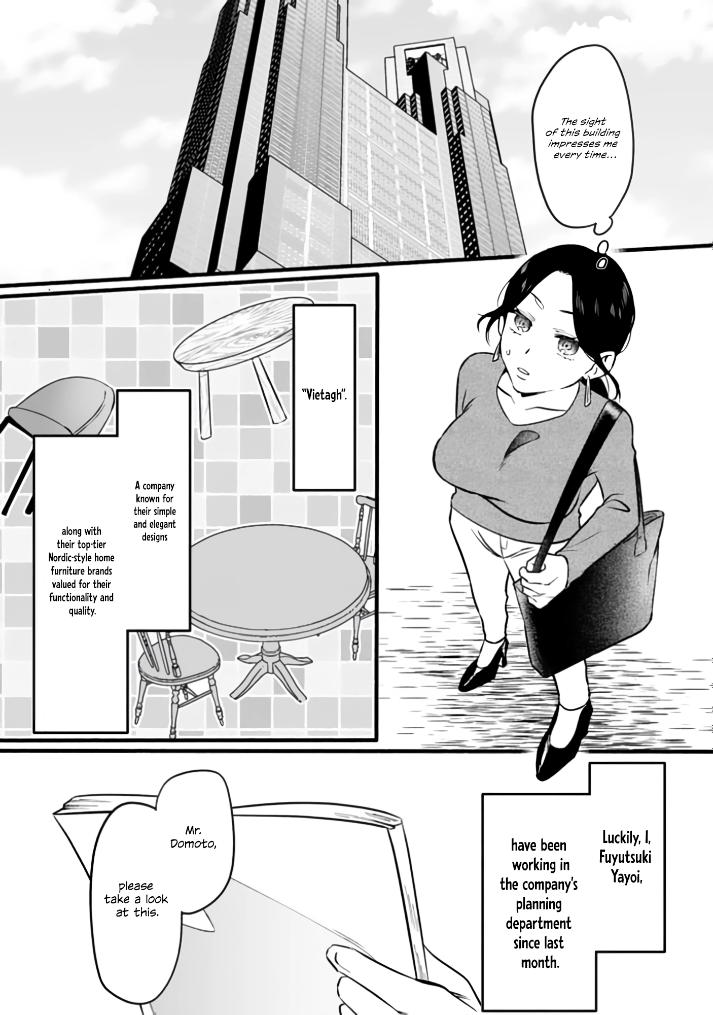 Bully me, Yayo-chan. A perverted salaryman in heat all year round and his platonic love Chapter 1 page 3 - 